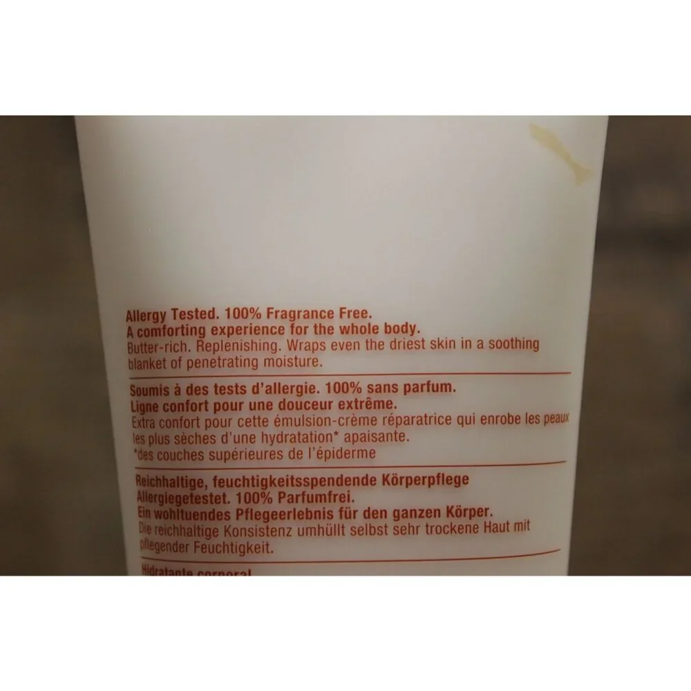 Clinique Deep Comfort butter rich fragrance free body‎ moisture cream FLAW